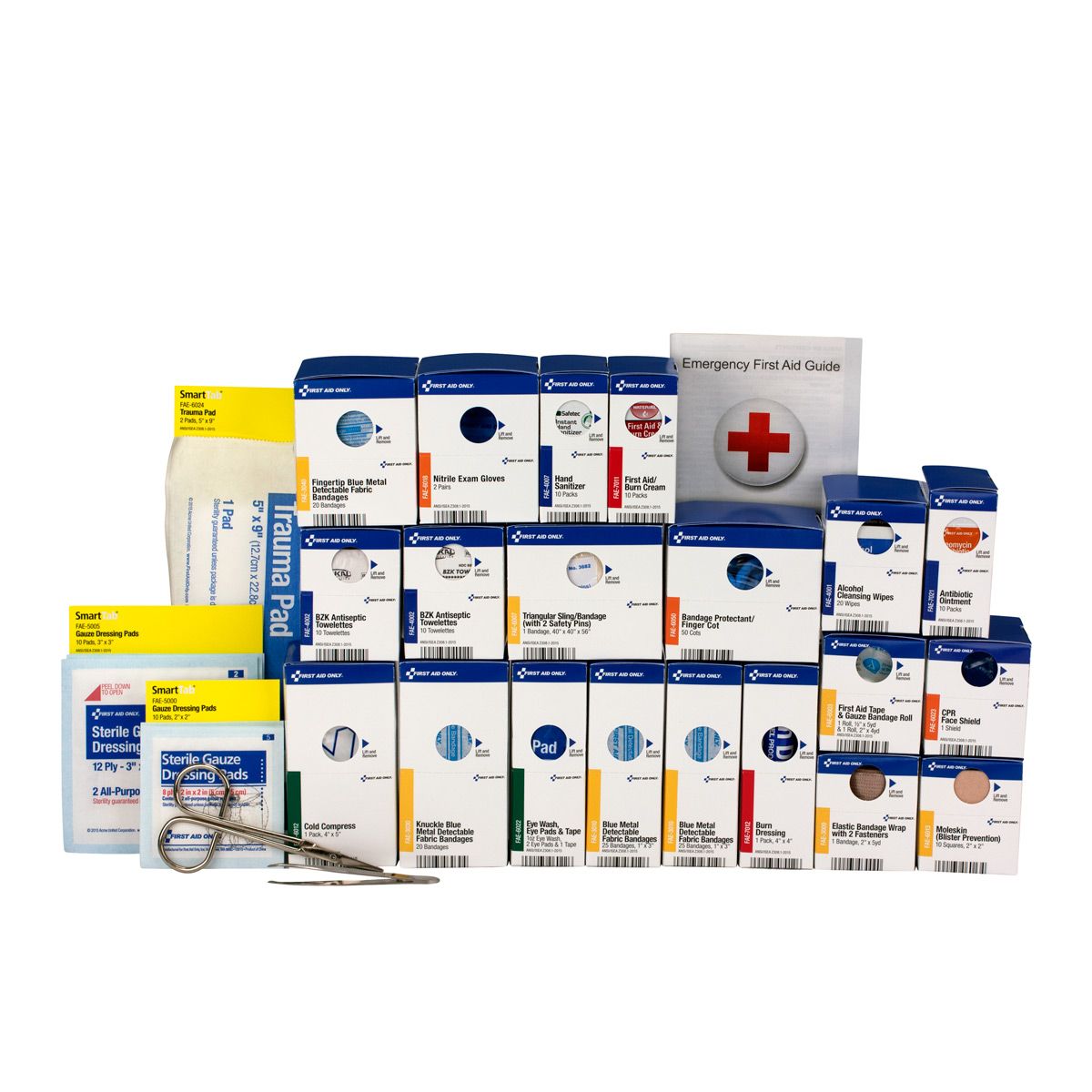 First Aid Only Large SmartCompliance Food Service ANSI A+ First Aid Refill Pack 90828 First Aid Only Large SmartCompliance Food Service ANSI A+ First Aid Refill Pack 90828